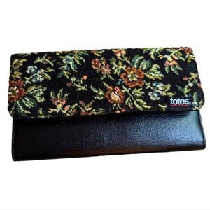 Vintage Totes tapestry check wallet‎